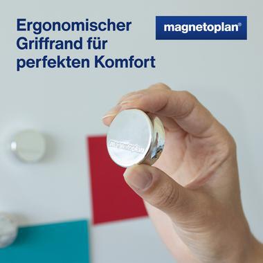 9199110229 - Detailbild2_magnetoplan Magnet Ergo Large 1665032 34mm silber 10 St./Pack.