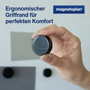 9199110230 - Detailbild_magnetoplan Magnet Ergo Large 1665012 34mm schwarz 10 St./Pack.