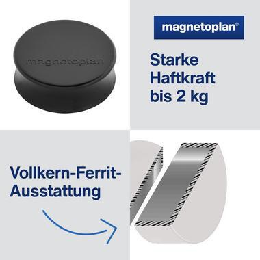 9199110230 - Detailbild2_magnetoplan Magnet Ergo Large 1665012 34mm schwarz 10 St./Pack.