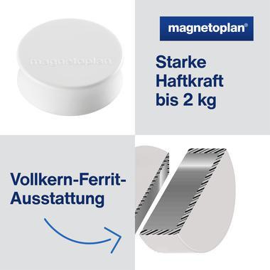 9199110232 - Detailbild_magnetoplan Magnet Ergo Large 1665000 34mm weiß 10 St./Pack.
