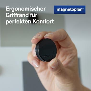 9199110236 - Detailbild2_magnetoplan Magnet Ergo Medium 1664012 30mm schwarz 10 St./Pack.