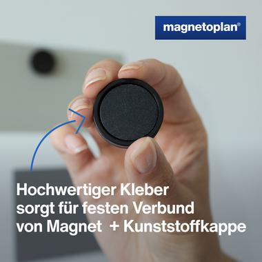 9199110236 - Detailbild3_magnetoplan Magnet Ergo Medium 1664012 30mm schwarz 10 St./Pack.