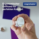9199110239 - Detailbild_Magnetoplan Magnet Ergo Medium 1664032 30mm silber 10 St./Pack.