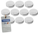 9199110239 - Detailbild4_Magnetoplan Magnet Ergo Medium 1664032 30mm silber 10 St./Pack.
