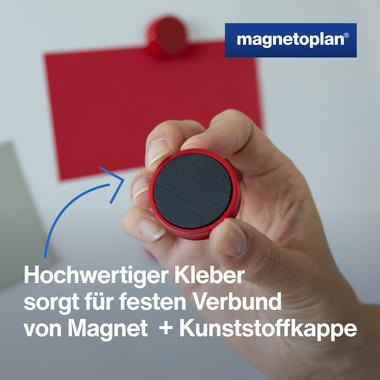 9199110245 - Detailbild3_magnetoplan Magnet Ergo Medium 1664006 30mm rot 10 St./Pack.