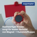 9199110245 - Detailbild3_magnetoplan Magnet Ergo Medium 1664006 30mm rot 10 St./Pack.