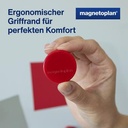 9199110245 - Detailbild4_magnetoplan Magnet Ergo Medium 1664006 30mm rot 10 St./Pack.