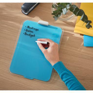 9199148244 - Detailbild_Leitz Desktop-Notizboard Cosy 39470061 216x297mm Glas blau