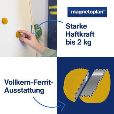 9199151717 - Detailbild2_magnetoplan Magnet Discofix Magnum 1660002 34mm ge 10 St./Pack