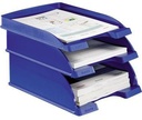 9199107719 - Detailbild2_Leitz Briefablage Flach Plus 52370035 DIN A4 stapelbar PS bl