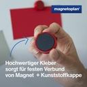 9199110231 - Detailbild3_magnetoplan Magnet Ergo Large 1665006 34mm rot 10 St./Pack.