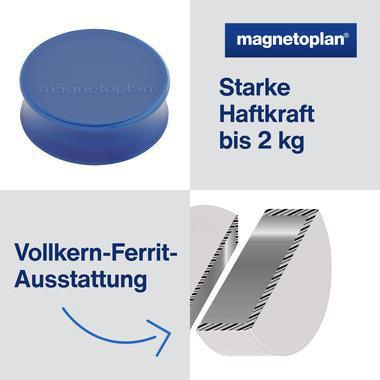 9199110234 - Detailbild4_magnetoplan Magnet Ergo Large 1665014 34mm d.blau 10 St./Pack.