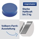 9199110234 - Detailbild4_magnetoplan Magnet Ergo Large 1665014 34mm d.blau 10 St./Pack.