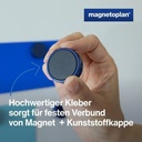 9199110234 - Detailbild5_magnetoplan Magnet Ergo Large 1665014 34mm d.blau 10 St./Pack.