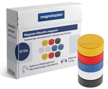 9199151699 - Detailbild4_magnetoplan Magnet Discofix Magnum 1660010 34mm sortiert 10 St./Pack.