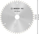 4000815443 - Detailbild4_Kreissägeblatt PRO Wood AD 216mm Z.48 WZ/N Bohr.30mm Schnitt-B.2,8mm HM BOSCH