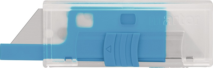 4000817783 - Detailbild_Trapezklinge Nr.99 L60xB19xS0,63mm m.Lochung 10 St./Spender MARTOR