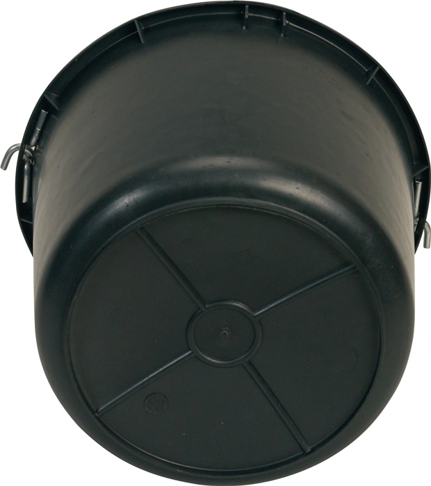 4000819009 - Detailbild_Baueimer GRIPLINE X 12l schwer,verstärkt schwarz Ku.BERDAL