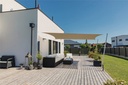 4000819793 - Detailbild_Sonnensegel CANNES RE L4xB3mm Seil taupe Polyestergewebe WINDHAGER