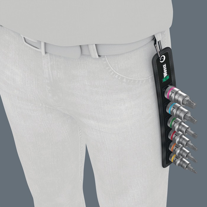 4000821204 - Detailbild_Steckschlüsselsatz Belt C 3 TORX® HF Zyklop 6-tlg.1/2 Zoll T25-T55 WERA