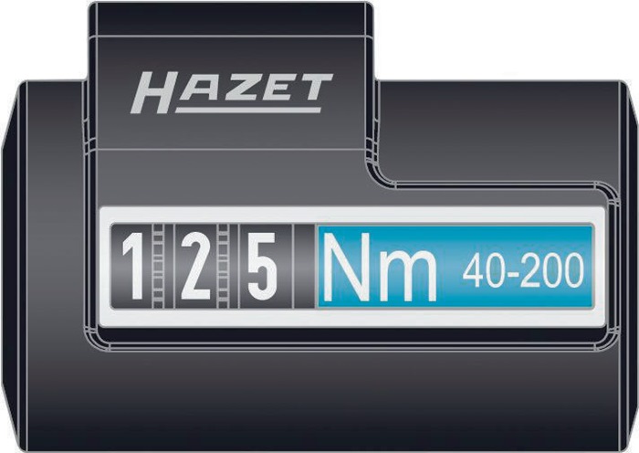 4000821741 - Detailbild_Drehmomentschlüssel 5122-2CLT 1/2 Zoll 40-200 Nm HAZET