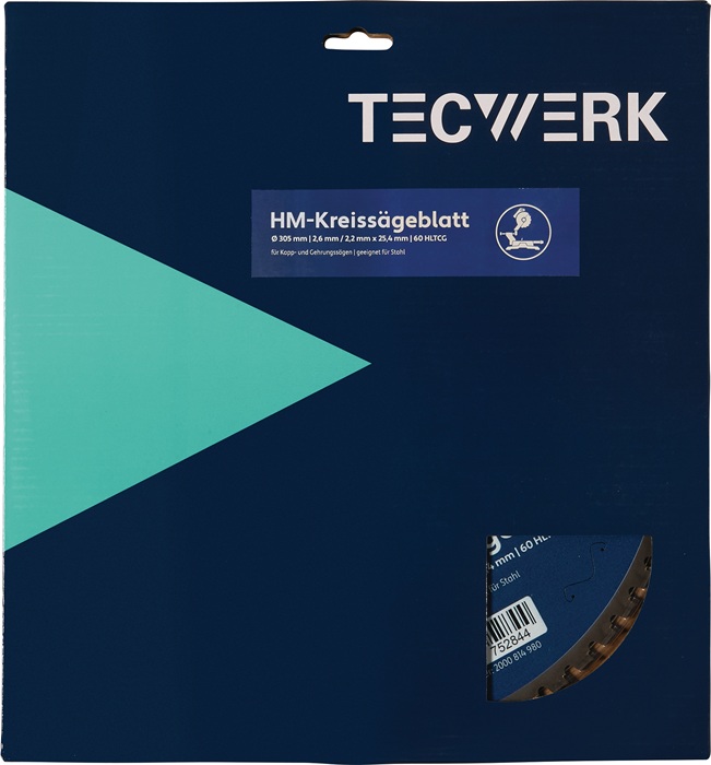 2000814981 - Detailbild_Tisch-/Kappkreissägeblatt AD 355mm Z.80 HLTCG Bohr.25,4mm Schnitt-B.2.6mm