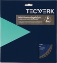 2000814984 - Detailbild_Kappkreissägeblatt AD 260mm Z.80 HLTCG Schnitt-B.2,8mm TECWERK