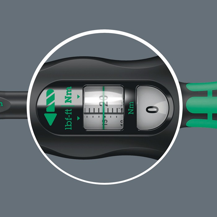 4000821914 - Detailbild_Drehmomentschlüssel Click-Torque C 1 1/2 Zoll 10-50 Nm WERA