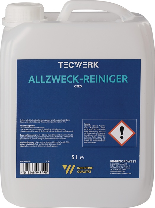 TECWERK Allzweckreiniger Citro