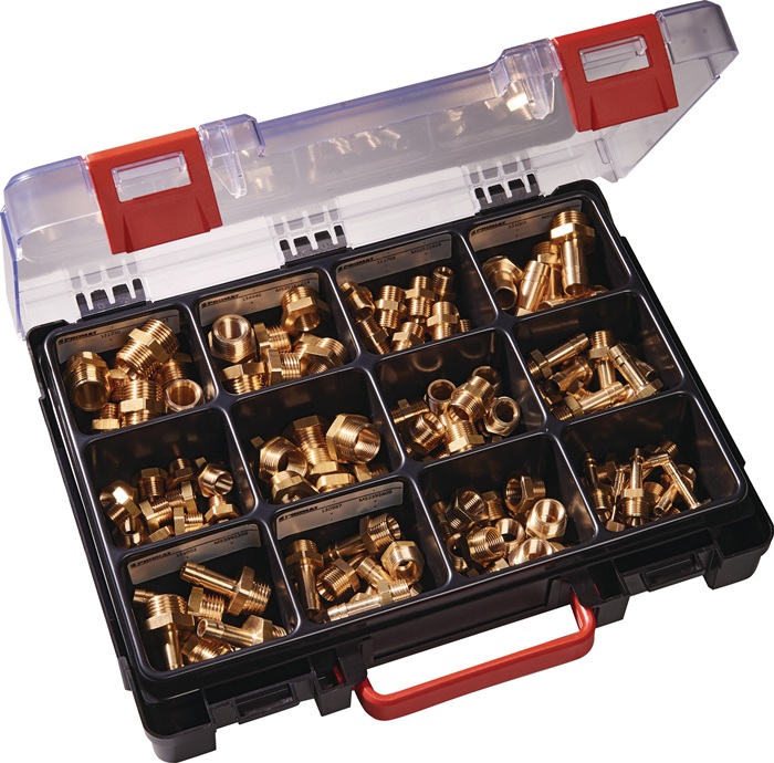 TECWERK Sortimentsbox Messingdrehteile