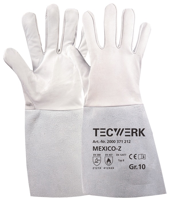 TECWERK Schweißerhandschuhe Mexico Z