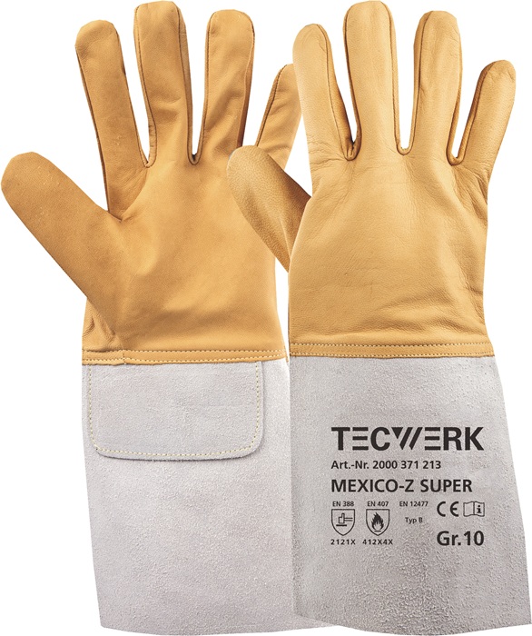 [2000371213] TECWERK Schweißerhandschuhe Mexico Z Super (10)