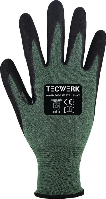 TECWERK Schnittschutzhandschuhe Mosel