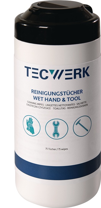 TECWERK Handreinigungstuch Wet Hand & Tool