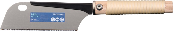 TECWERK Japansäge/Feinzugsäge Mini Dozuki