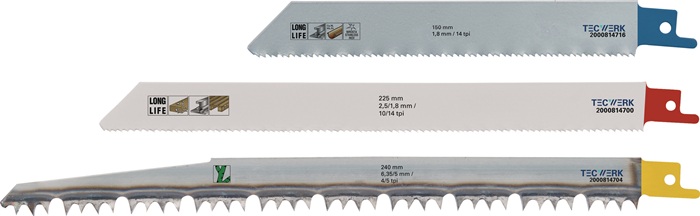 TECWERK Säbelsägeblatt-Set