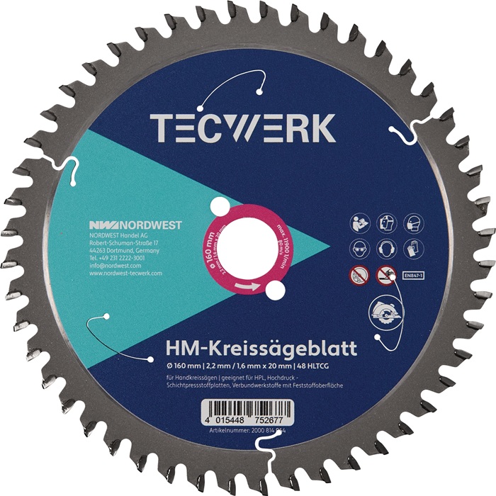 TECWERK Handkreissägeblatt