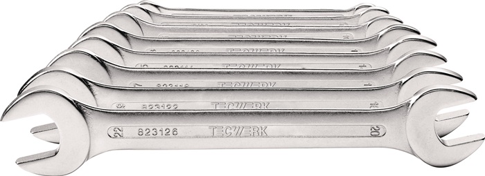 TECWERK Doppelmaulschlüssel-Satz