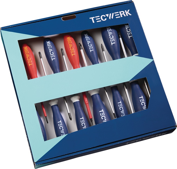 TECWERK Schraubendreher-Satz XXL