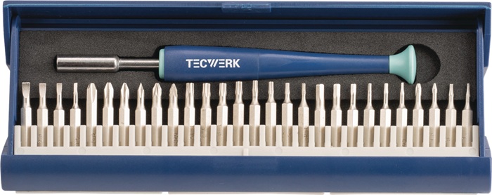 TECWERK Feinmechanikerbit-Set