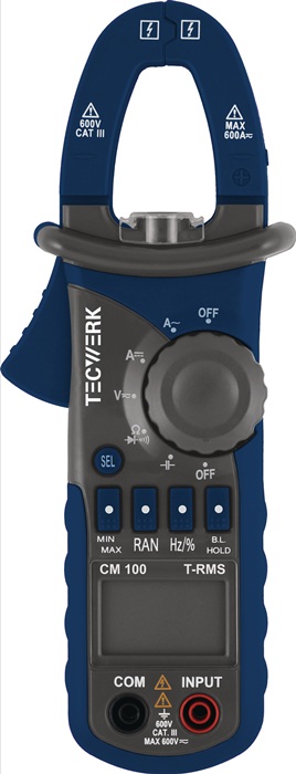 TECWERK Stromzangenmultimeter CM 100