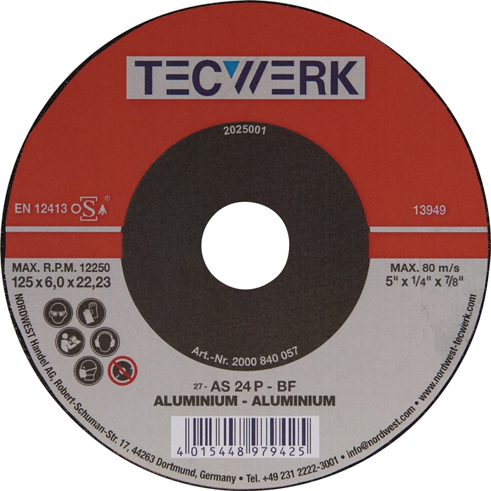 TECWERK Schruppscheibe
