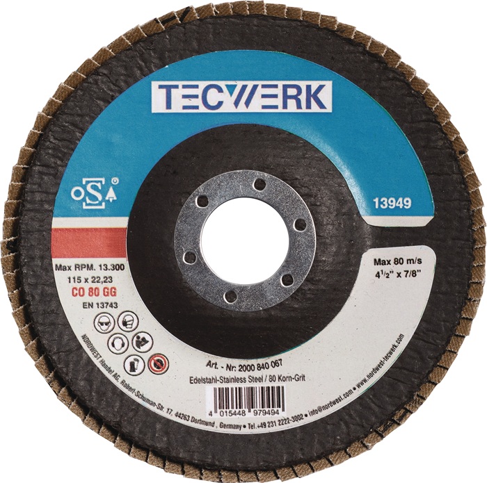 TECWERK Fächerscheibe
