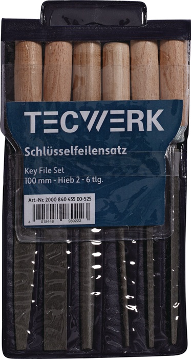 TECWERK Schlüsselfeilen-Satz