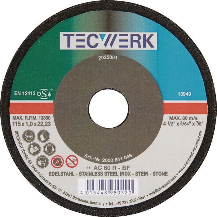 TECWERK Trennscheibe