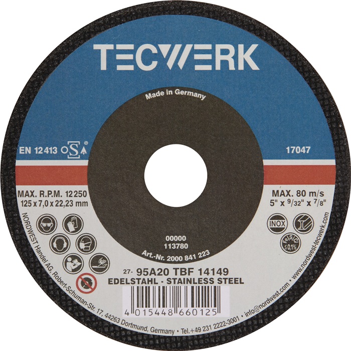TECWERK Schruppscheibe