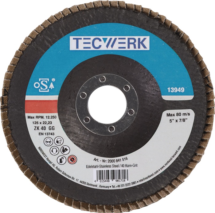 TECWERK Fächerscheibe