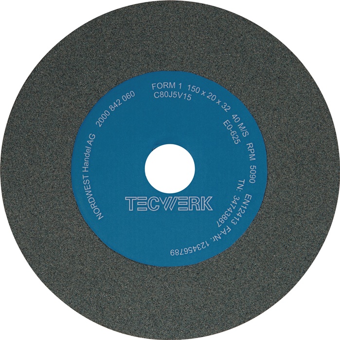 [2000842060] TECWERK Schleifbockscheibe (150 mm, 20 mm)