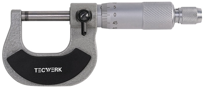 [2000851151] TECWERK Bügelmessschraube DIN 863/1 (0-25 mm)