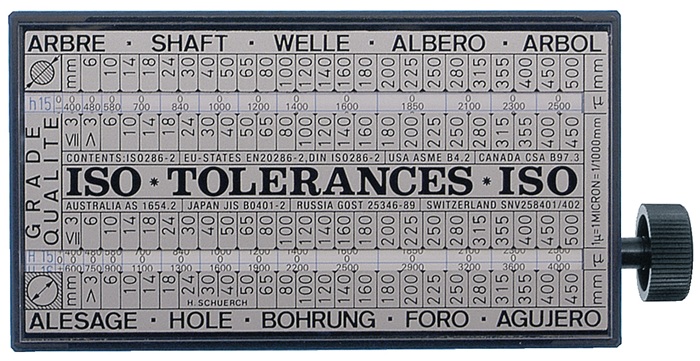 TECWERK ISO-Toleranzschlüssel Tolerator